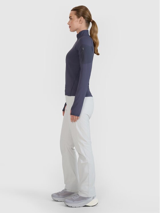 4F 4F Outdoorové nohavice 4FWSS25TFTRF0796-27S Sivá Regular Fit