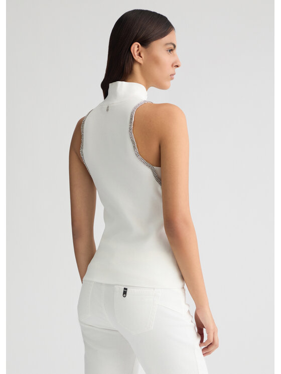 Liu Jo Liu Jo Maglione WA5224MS55N10701 Bianco Regular Fit