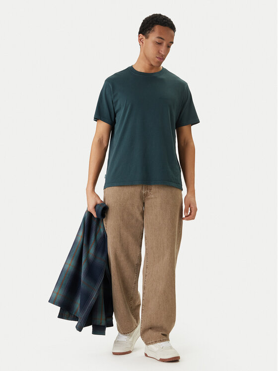 Element Element T-Shirt Lowcase Pigment ELYKT00177 Zielony Regular Fit