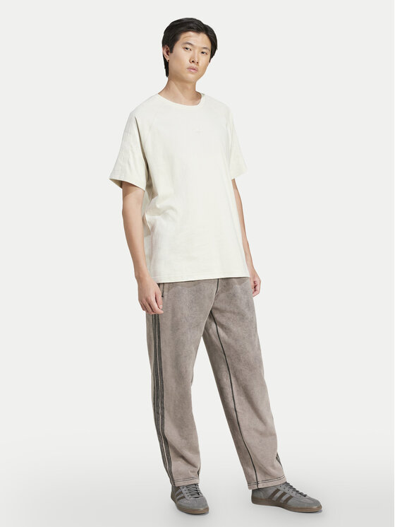 adidas adidas Donji dio trenerke Premium Essentials Retro JD0217 Siva Loose Fit