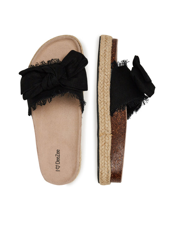 DeeZee DeeZee Espadrile 92529 Negru