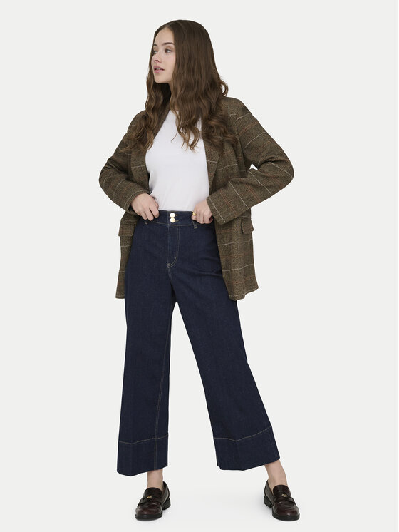 ONLY ONLY Blugi Onlmadison 15370485 Albastru Wide Leg