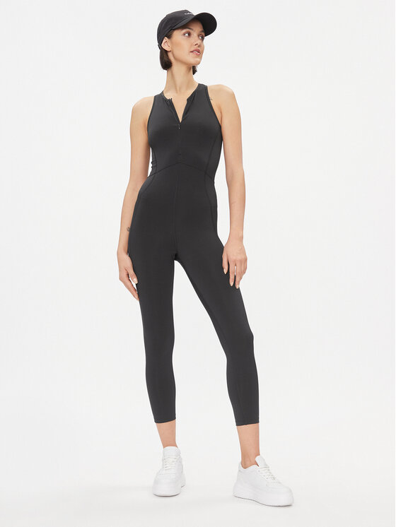 Reebok Reebok Ολόσωμη φόρμα Lux Bold IL4606 Μαύρο Tight Fit