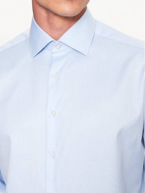 Eterna Eterna Camicia 8817/X18K Blu Modern Fit