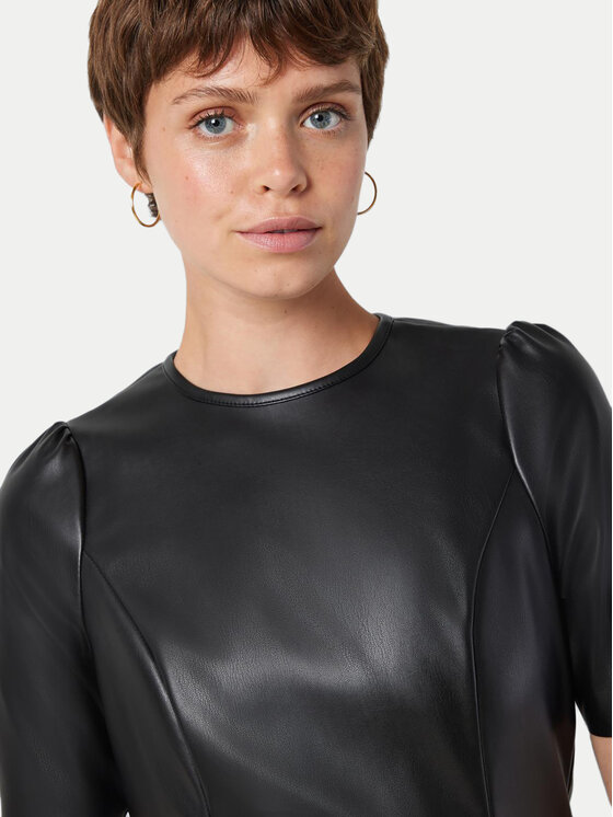 Noisy May Noisy May Сукня зі штучної шкіри Hill 27012545 Чорний Regular Fit