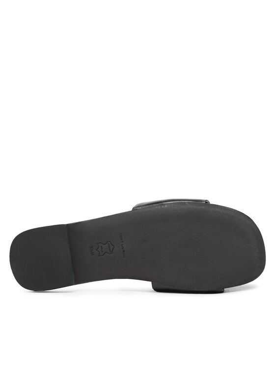 Tory Burch Tory Burch Nazouváky Double Stack Logo Slide 149466 Černá