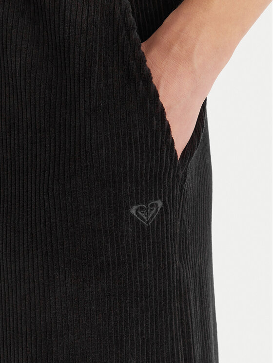 Roxy Roxy Stoffhose Lekeito Paint Knit ERJNP03691 Schwarz Regular Fit