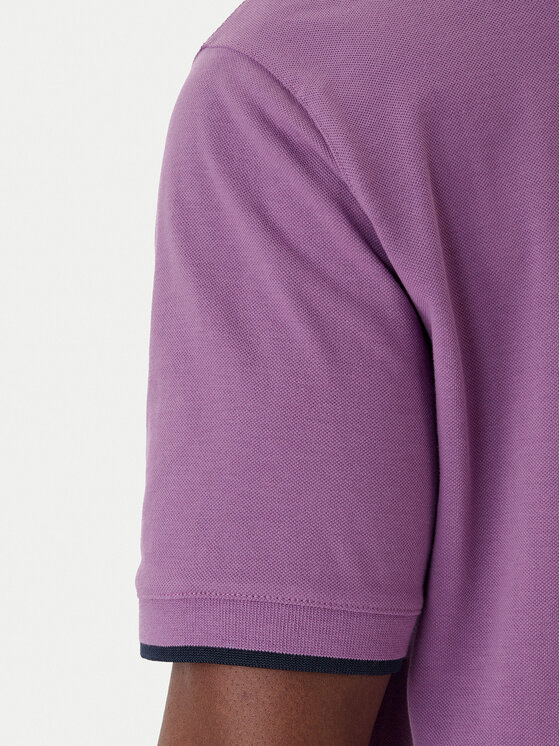 Aeronautica Militare Aeronautica Militare Tricou polo 261PO1308UP00082 Violet Regular Fit