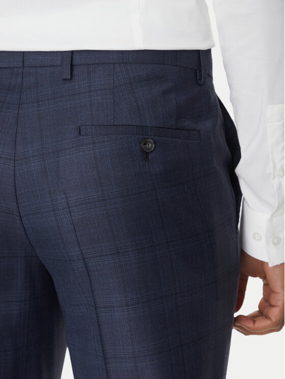 BOSS BOSS Garnitur H-Huge 50535401 Niebieski Slim Fit