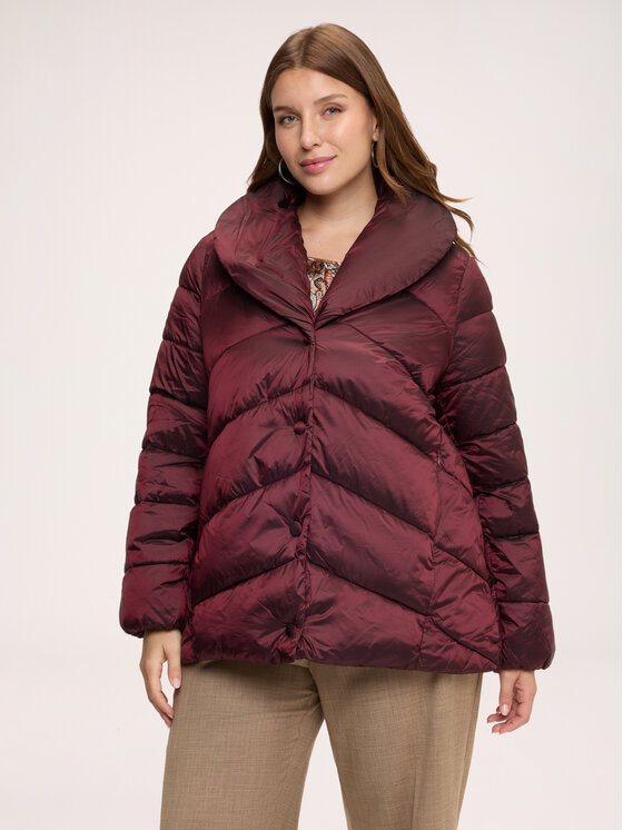Fiorella Rubino Fiorella Rubino Giubbotto piumino F037T001587N036 Bordeaux Over Fit