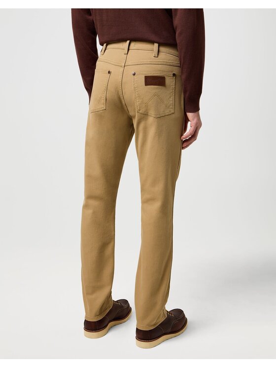 Wrangler Wrangler Jeansy LARSTON Beżowy Slim Fit