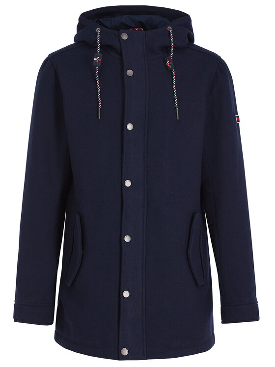 Tommy Jeans Tommy Jeans Parka Tjm Wool DM0DM06913 Blu scuro Regular Fit