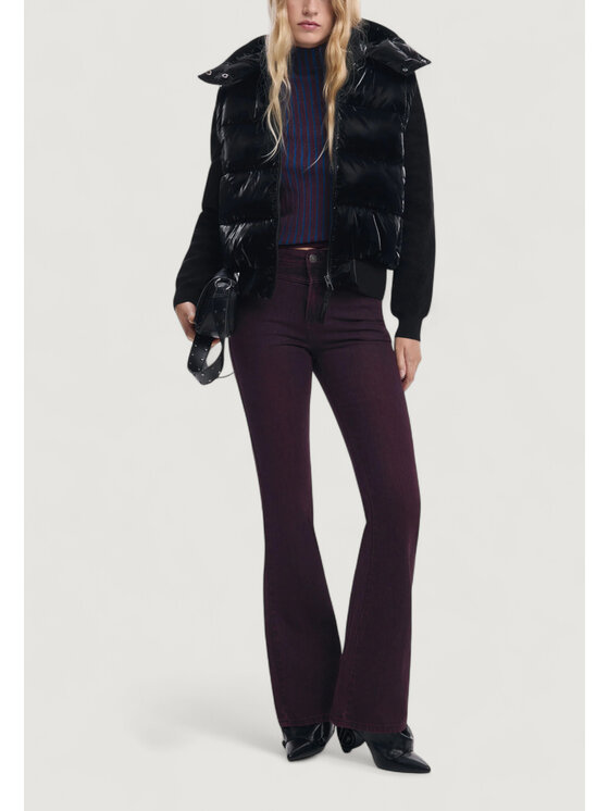 Desigual Desigual Μπουφάν χειμωνιάτικο PADDED_BUBBLE Μαύρο Casual Fit