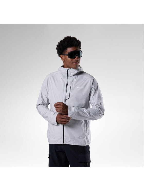 Rossignol Rossignol Kurtka przeciwdeszczowa M Rainproof 2.5L Shell Jkt Szary jasny Regular Fit