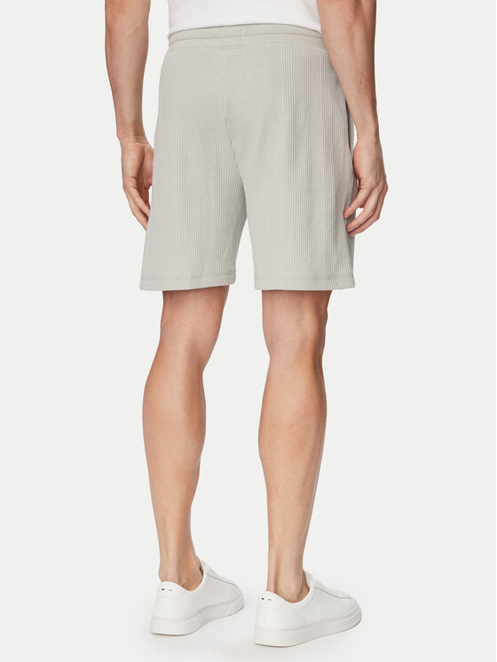 BOSS BOSS Pantaloncini sportivi Structure 50540581 Grigio Regular Fit