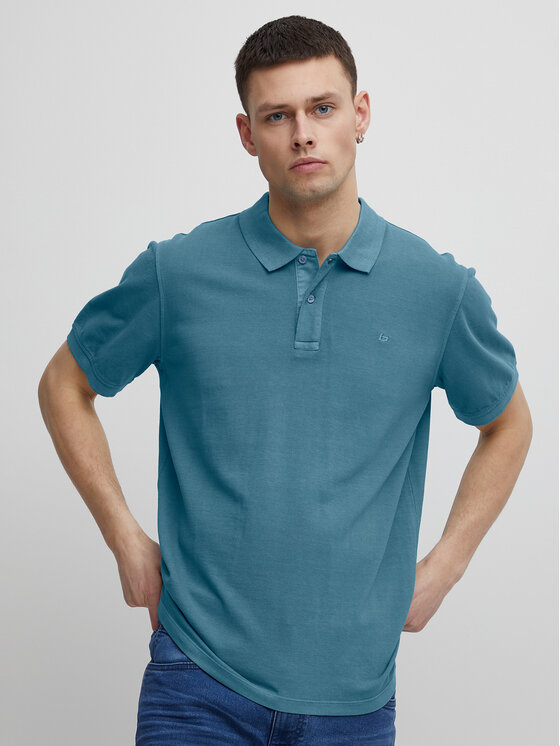 Blend Blend Polo marškinėliai 20715297 Mėlyna Regular Fit
