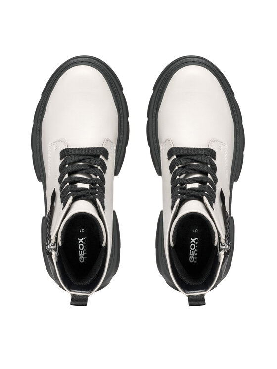 Geox Geox Ботуши J Junette Girl J36HVG 000BC C1M9B M Екрю