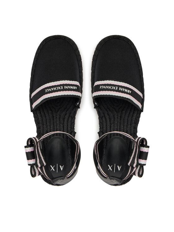 Armani Exchange Armani Exchange Espadrilles XDS006 XV923 00002 Fekete