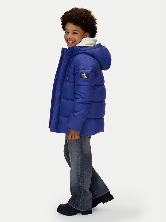 Calvin Klein Jeans Calvin Klein Jeans Winterjacke Essential IB0IB01276 M Blau Regular Fit