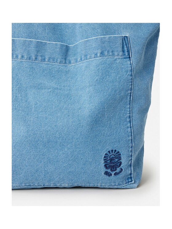 Rip Curl Rip Curl Torba Distressed Denim Tote Bag Niebieski