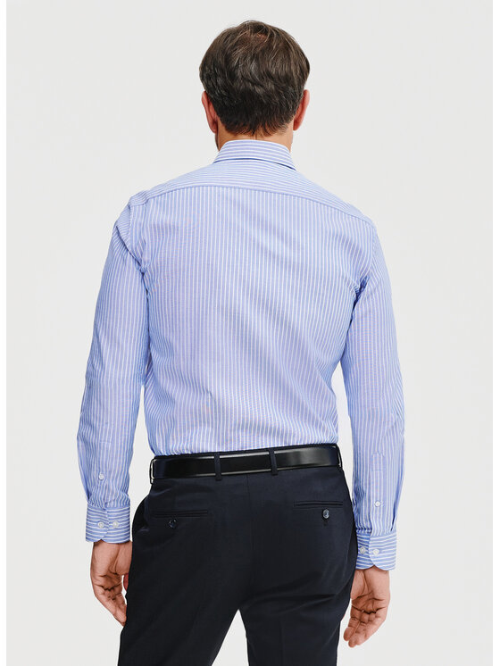 Pako Lorente Pako Lorente Koszula P25SF-1X-012 Niebieski Slim Fit