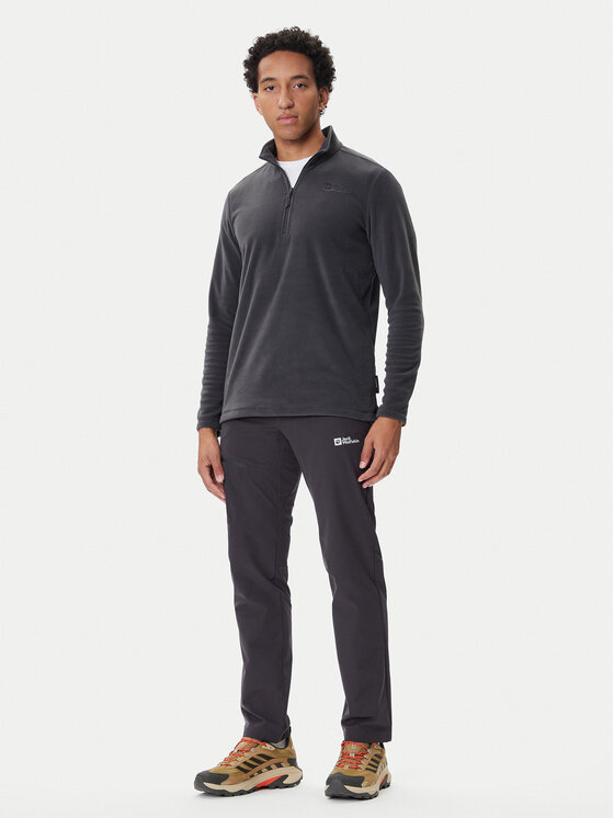 Jack Wolfskin Jack Wolfskin Flis Taunus Hz 1709522 Siva Regular Fit