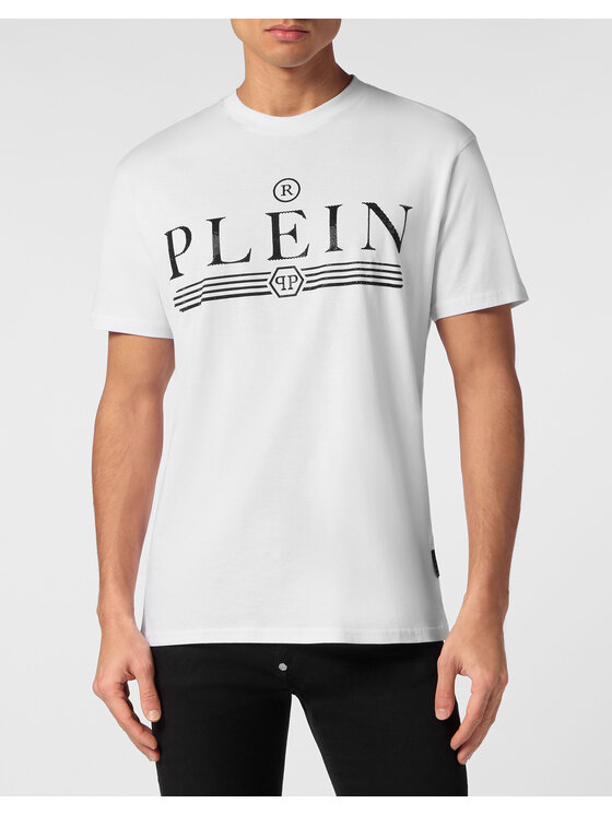 PHILIPP PLEIN PHILIPP PLEIN T-shirt 14923 Bianco Regular Fit
