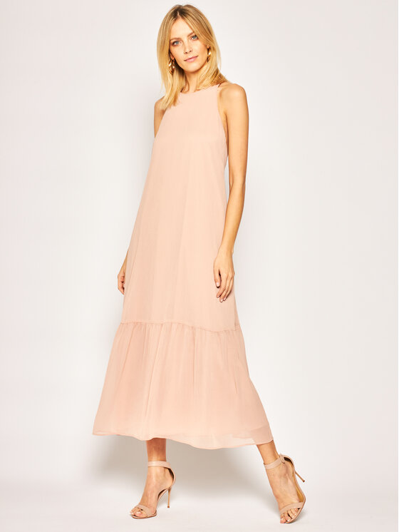 Marella Marella Večerné šaty Scire 32214102 Ružová Slim Fit