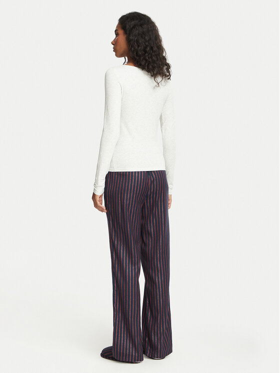 Tommy Hilfiger Tommy Hilfiger Pijama UW0UW06605 Gri deschis Regular Fit