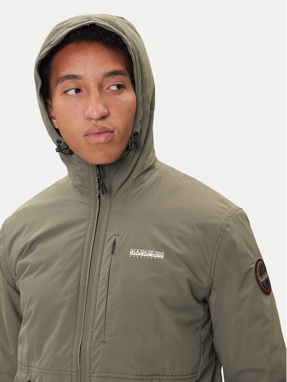 Napapijri Napapijri Átmeneti kabát A-Tundra Wint 1 NP0A8928 Khaki Regular Fit