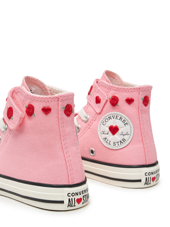 Converse Converse Trampki Chuck Taylor All Star Valentine'S Day Easy On A10714C Różowy