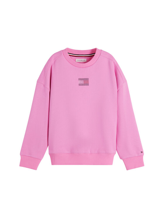 Tommy Hilfiger Tommy Hilfiger Bluza KG0KG09490 Różowy Regular Fit