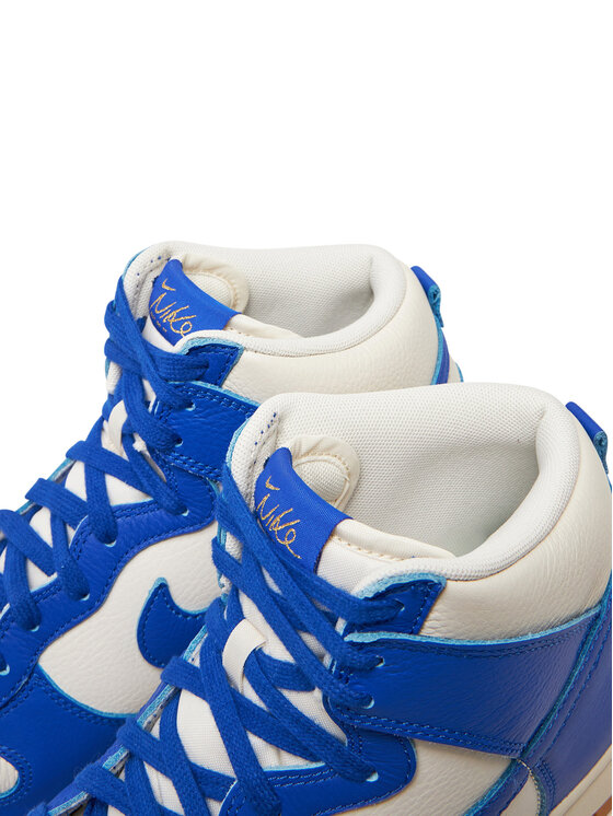 Nike Nike Sneakersy Dunk Hi Retro Se FV6612 001 Niebieski