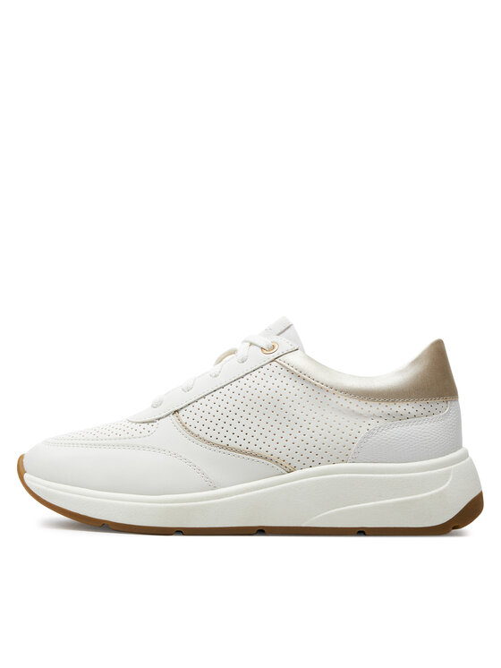 Geox Geox Sneakersy D Cristael D45MXD 054AJ C1327 Biały