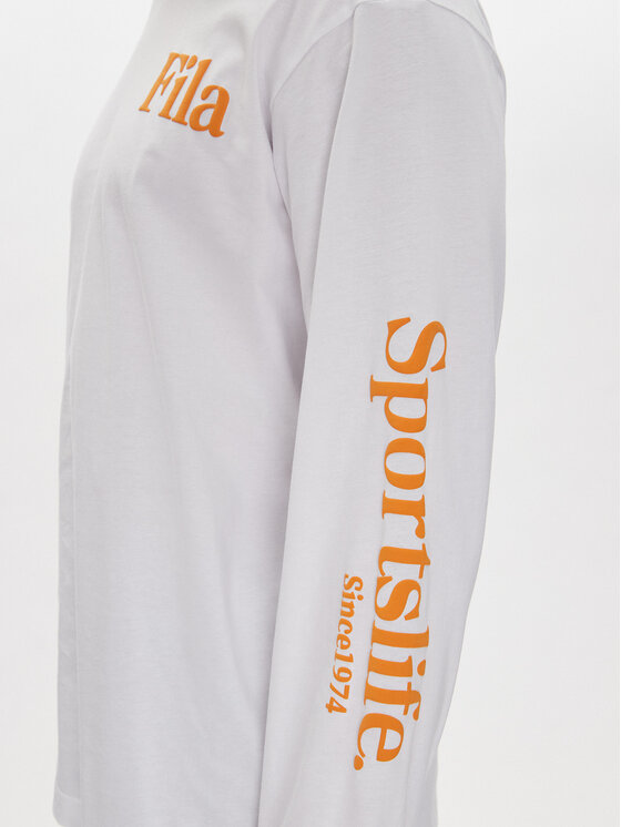 Fila Fila Longsleeve Laon FAM0904 Bianco Oversize