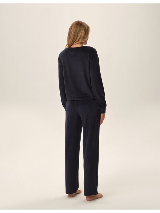 Esotiq Esotiq Piżama 42088 Szary Regular Fit