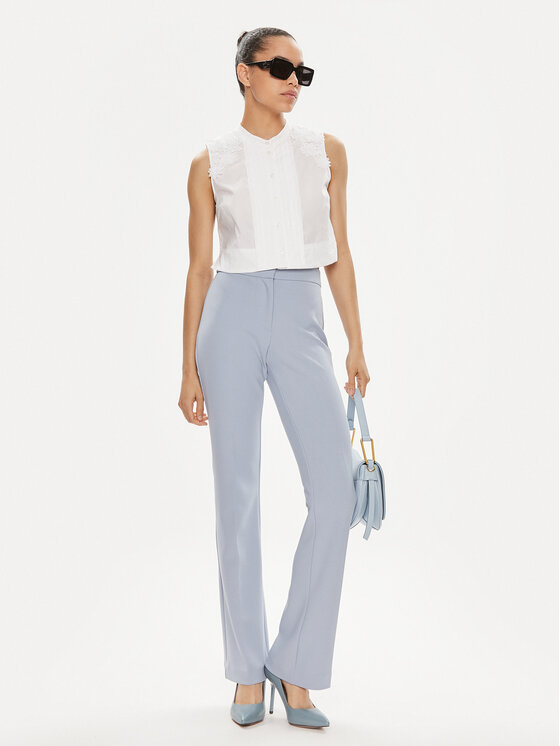 TWINSET TWINSET Μπλουζάκι 241TT2284 Λευκό Regular Fit