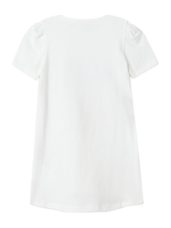 NAME IT NAME IT Νυχτικό Stitch 13242966 Λευκό Regular Fit