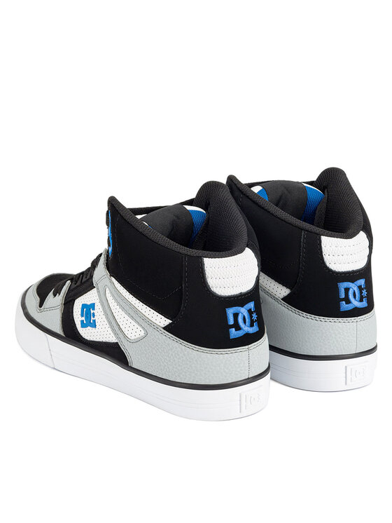 DC DC Сникърси PURE HIGH-TOP WC ADYS400043-XKWB Сив