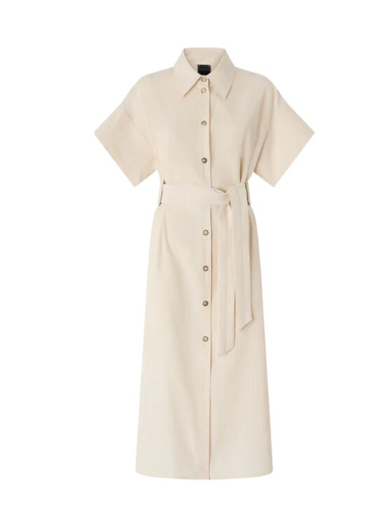 PINKO PINKO Vestito ALESHA ABITO COTONE FLUIDO Beige Regular Fit