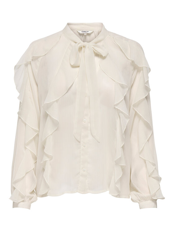 ONLY ONLY Košeľa Taryn 15360696 Béžová Regular Fit