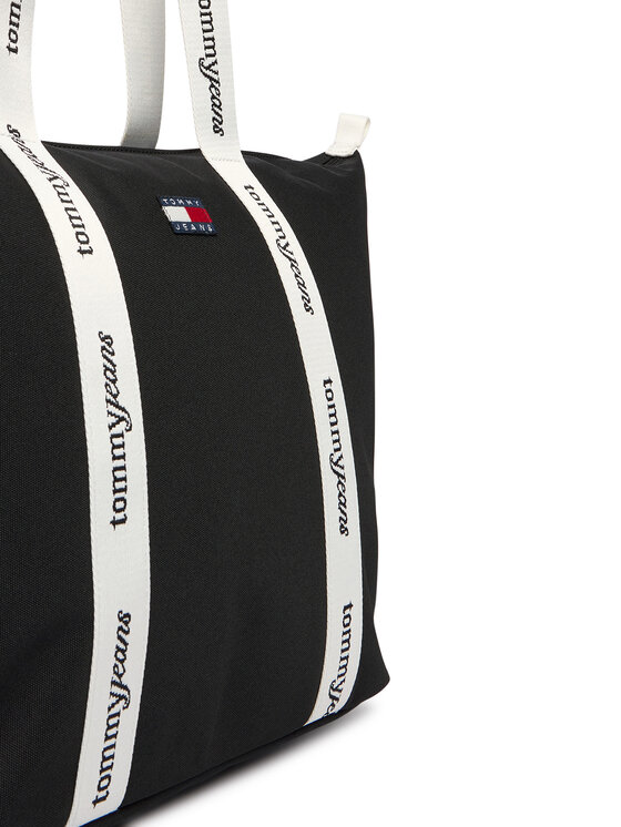 Tommy Hilfiger Tommy Hilfiger Torbica Tjw Ess Daily Tote AW0AW18461 Crna