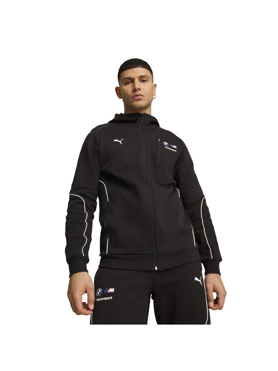 Puma Puma Sweter 26376 Czarny Comfort Fit