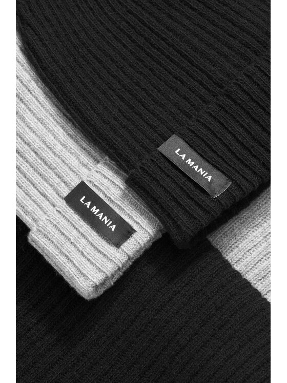 La Mania La Mania Čepice COZY Šedá