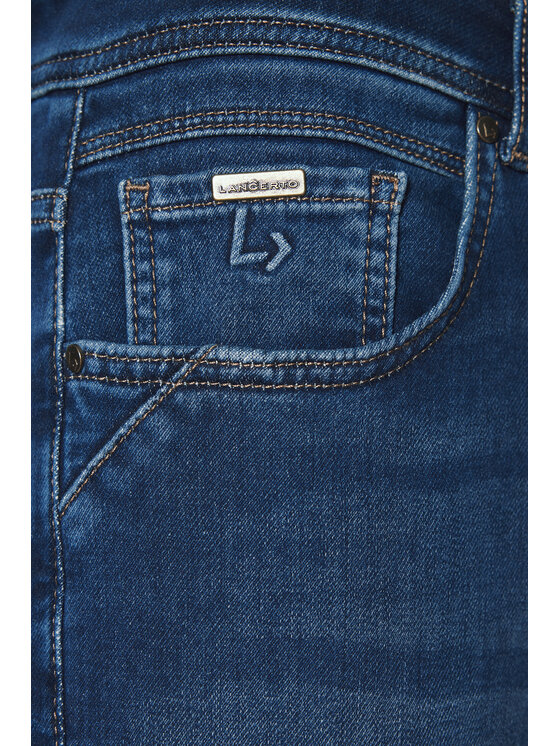 Lancerto Lancerto Szorty materiałowe Corti SZO113125000002 Granatowy Regular Fit