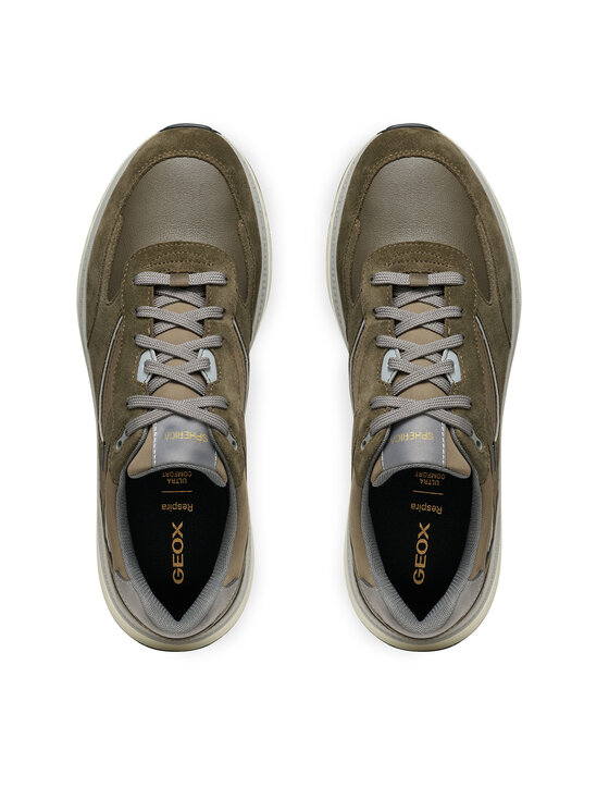 Geox Geox Sneakersy U Spherica Actif X1 U46HGA 02285 C3277 Khaki
