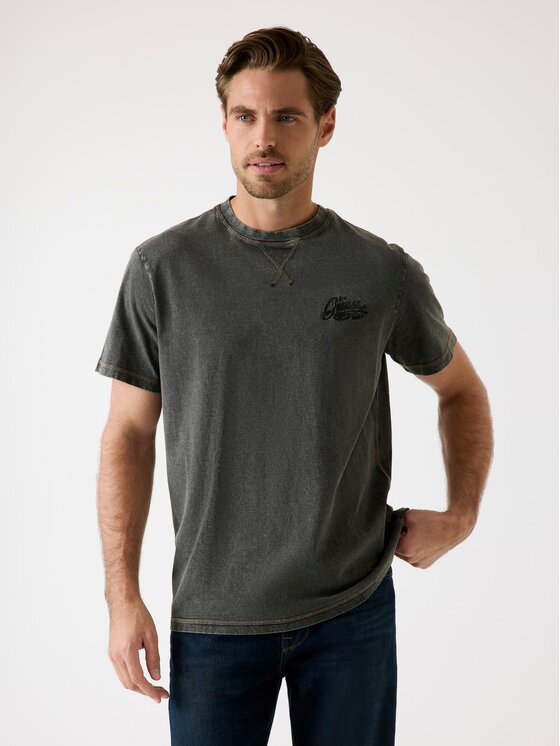 Guess Guess T-Shirt 179524 Szary Classic Fit