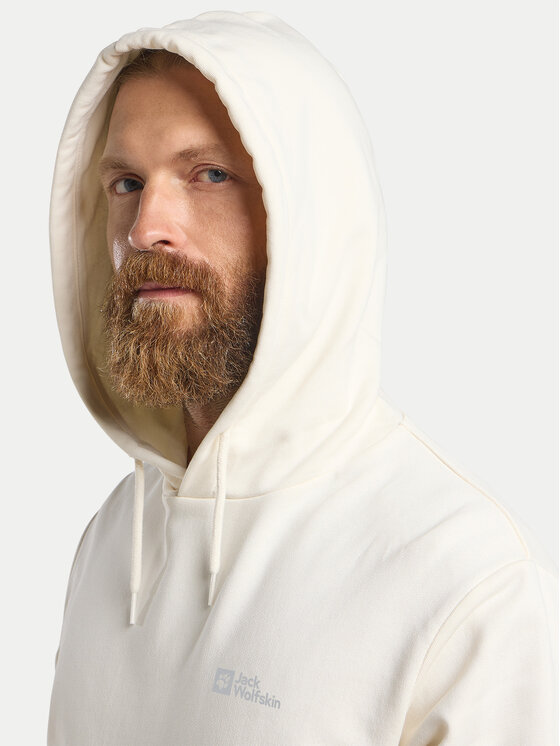 Jack Wolfskin Jack Wolfskin Džemperis Essential A63872 Écru Regular Fit