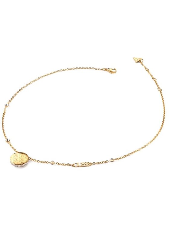 Guess Guess Náhrdelník JUBN04263JW-YG Zlatá