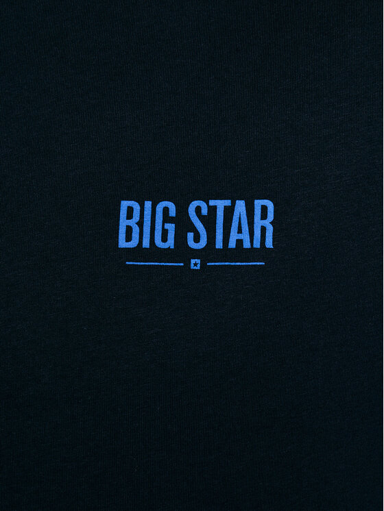BIG STAR BIG STAR T-Shirt TATISAR Granatowy Basic Fit